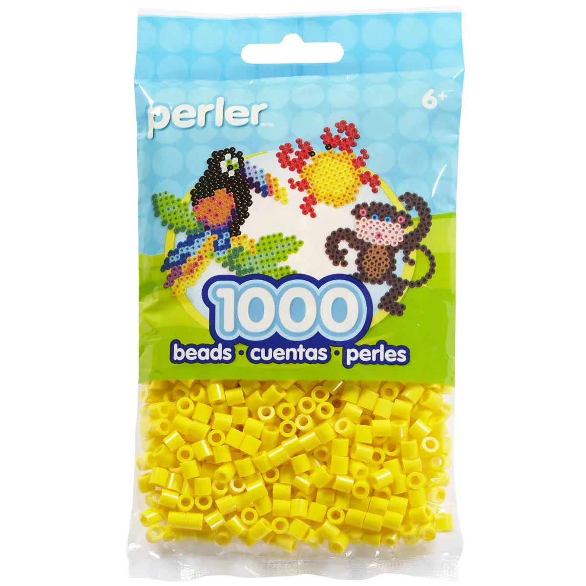 Perler Beads Yellow