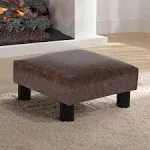 Joveco Ottoman Footrest Stool Small Square Footstool