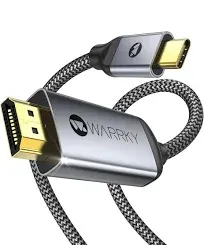 Warrky 4K USB C to HDMI Cable