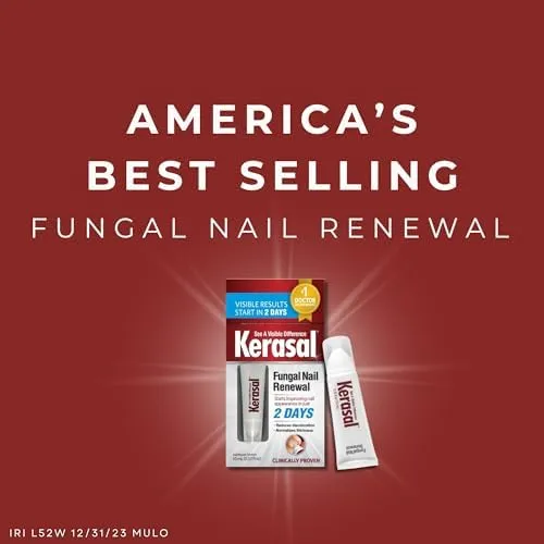 Kerasal Nail Renewal Plus Tea Tree Oil Fungal Nail Repair Solution (10 ml)