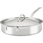 Hestan ProBond 5 Quart Stainless Steel Nonstick Sauté Pan with TITUM Technology