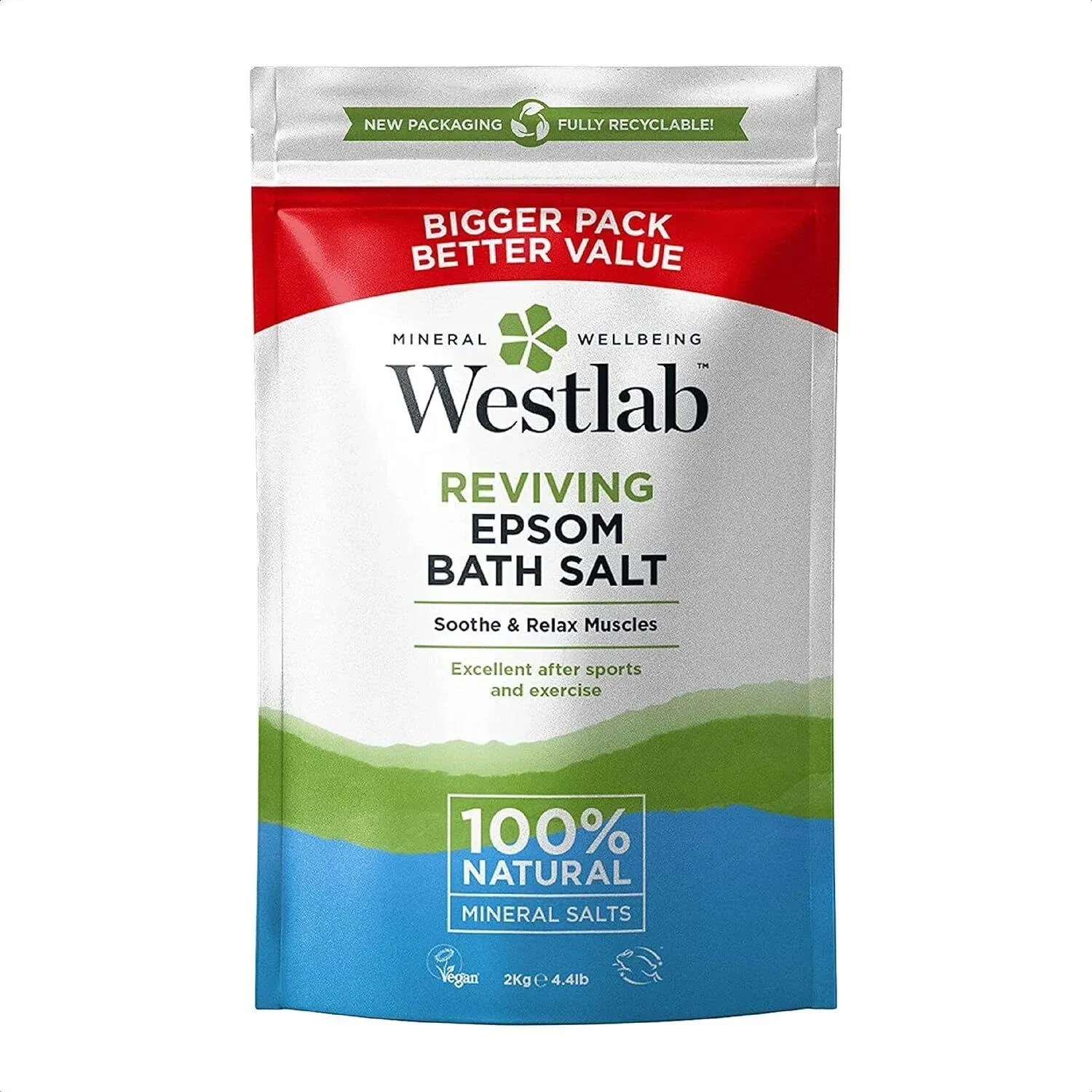 Epsom Bath Salt - 2kg - Westlab