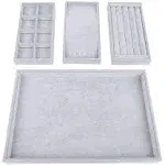 Stylifing 4 in 1 Jewelry Organizer Trays