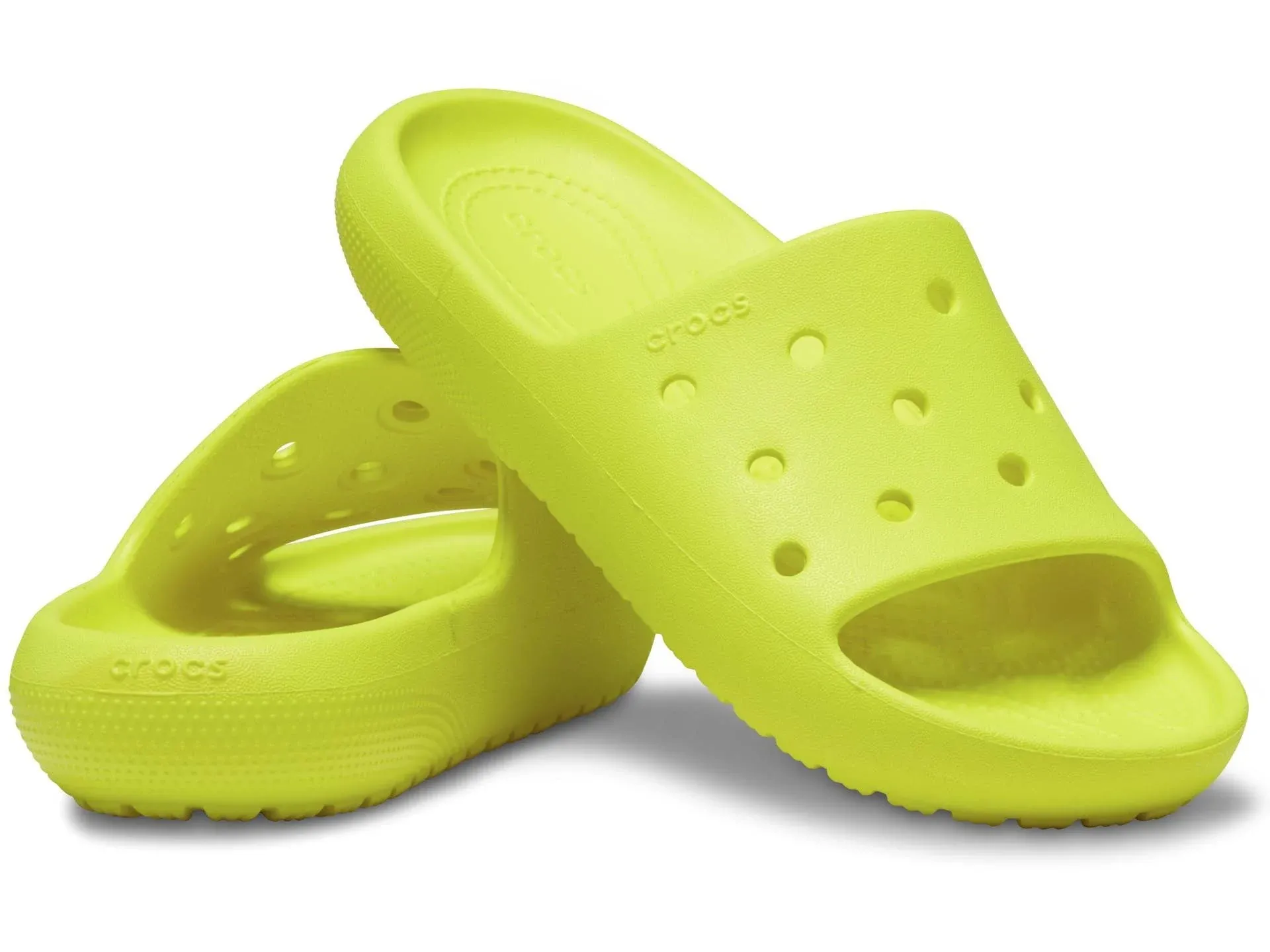 Crocs Kids' Classic Slide 2.0, Yellow, C12