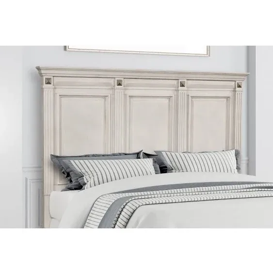 Roundhill Furniture Renova Wood Bedroom Set Panel Bed