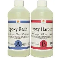 East Coast Resin Epoxy Resin Crystal Clear 16 oz Kit