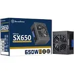 SilverStone Technology SST-SX650-G 650W SFX Fully Modular 80 Plus Gold PSU with Improved 92mm Fan and Japanese Capacitors SX650-G