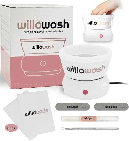 Saint Willo Electric Nail Soaking Bowl acetone proof Acrylic Nail Remover Kit