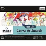 Canson C400061737 9 x 12 in. Plein Air Canva Paper Artboard Pad