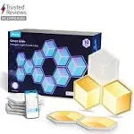 Govee Glide Hexagon Light Panels Ultra, 3D Wall Lights with DIY, RGBIC LED Ga...