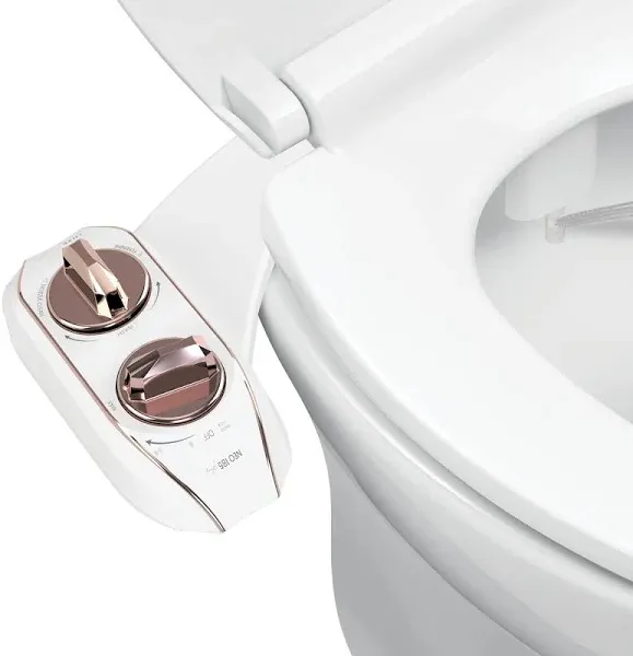 LUXE Bidet NEO 185 Plus - Only Patented Attachment for Toilet Seat, Innovative