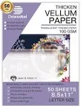 DOWSABEL Translucent Vellum Paper