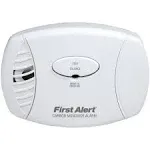 First Alert Carbon Monoxide Plug In Alarm W/Battery Backup 1039718 New Sealed