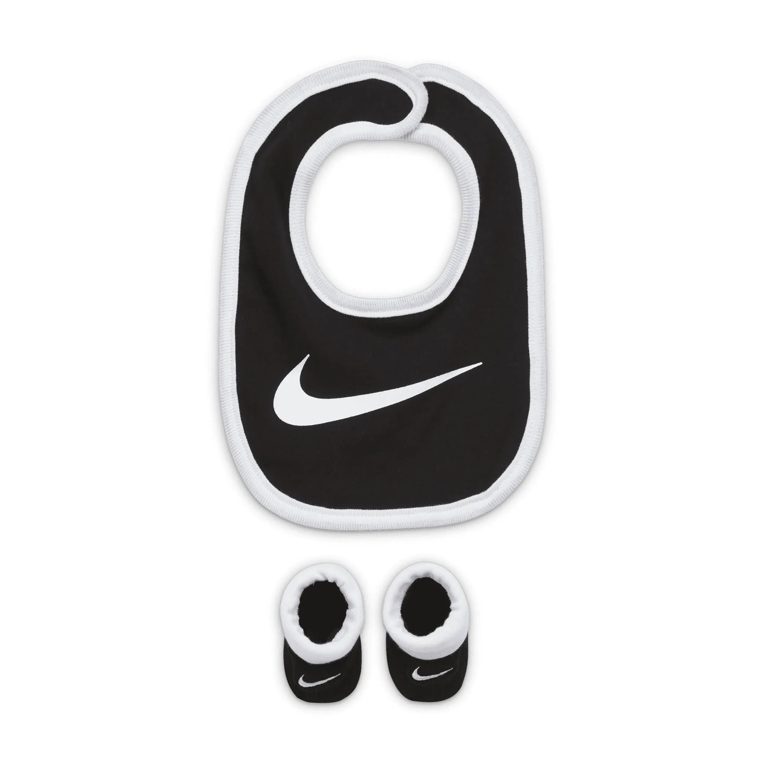 Nike Baby (0-6M) Bib and Booties Box Set