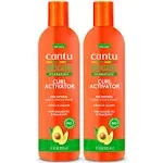 Cantu Avocado Hydrating Curl Activator Cream with Pure Shea Butter, 12 oz Pack of 2 Packaging May Vary