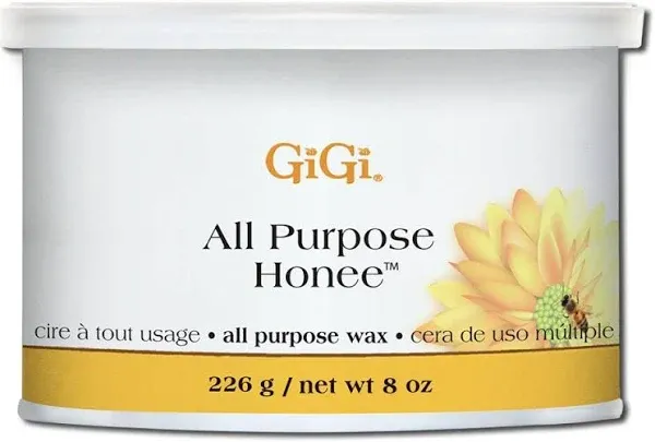 GiGi All Purpose Honee Hair Removal Wax with Beeswax Formula, 8 oz