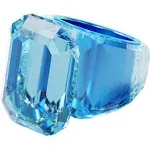 Swarovski | Blue Lucent Octagon Cut Cocktail Ring | Realry