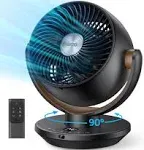 Dreo Fan for Bedroom Desk Air Circulator Fan with Remote 11 Inch Table Fans for Whole Room