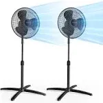 Pelonis 16 Oscillating Pedestal Fan 2 Packs