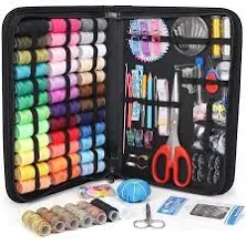 Large Sewing Kit for Adults: YUANHANG Newly Upgraded 251 Pcs Premium Sewing Supplies Set - Complete Sew Kit of Needle and Thread for Beginners - Travel Emergency - Basic Home Hand Sewing Repair Kits