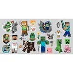 RoomMates Minecraft Characters Peel and Stick Wall Decals