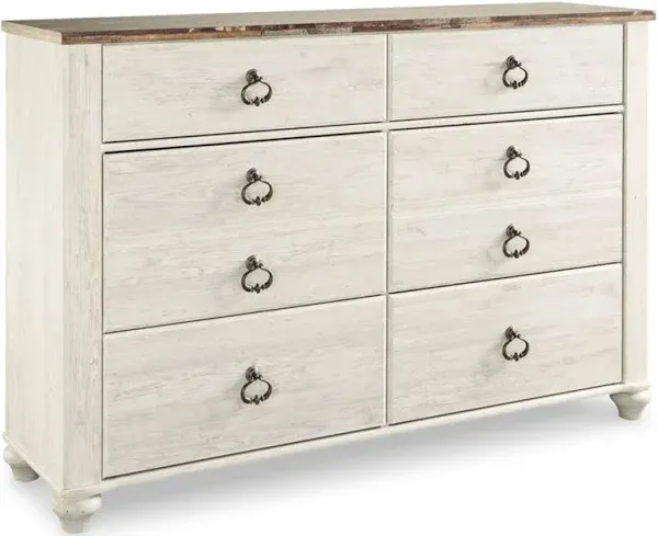 Ashley Furniture Willowton Dresser