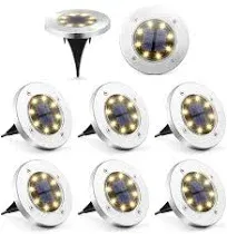 SOLPEX Solar Lights Outdoor, 12 Pack for 12 PACK, Cool White 