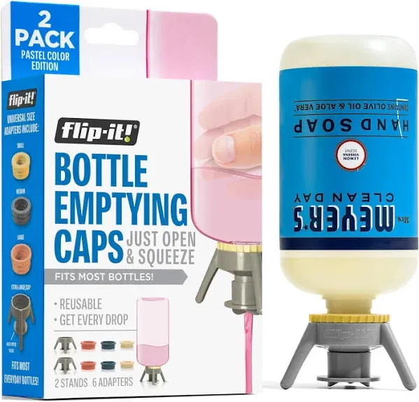 Flip-It! Bottle Emptying Kit Deluxe 6-Pack