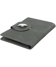 Airtag Passport Holder - Garzini Carbon Black