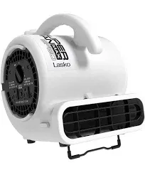 Multi-Purpose Compact Air Mover Fan, Portable, 3 Speed, Lasko Super Fan Max NEW