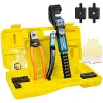 BLIKA 10 Ton Hydraulic Wire Battery Cable Lug Terminal Crimper