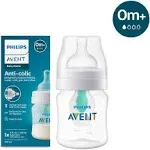 Philips Anti-Colic Baby With Airfree Vent, Clear