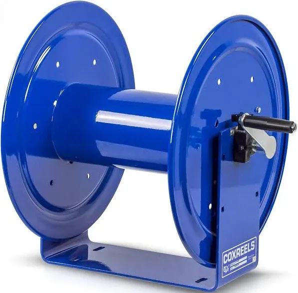 112-3-100 : Coxreels 112-3-100 Hand Crank Hose Reel, 3/8" ID, 100' capacity, 4000psi, NO HOSE