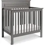 Davinci Autumn 4-in-1 Convertible Mini Crib - Slate