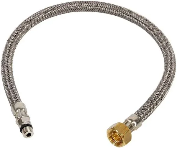 American Standard Faucet Supply Hose Line 1/2 Compress 3/8 Male A923672-0070A