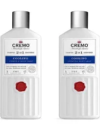 Cremo Shampoo Conditioner 2-in-1 - Cooling Citrus and Mint Leaf - 16 fl oz