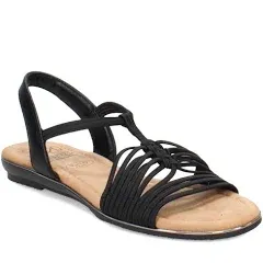 Impo Barella Stretch Elastic Sandal with Memory Foam