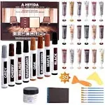 A-HEYIDA Wood Furniture Repair Kit Set of 39