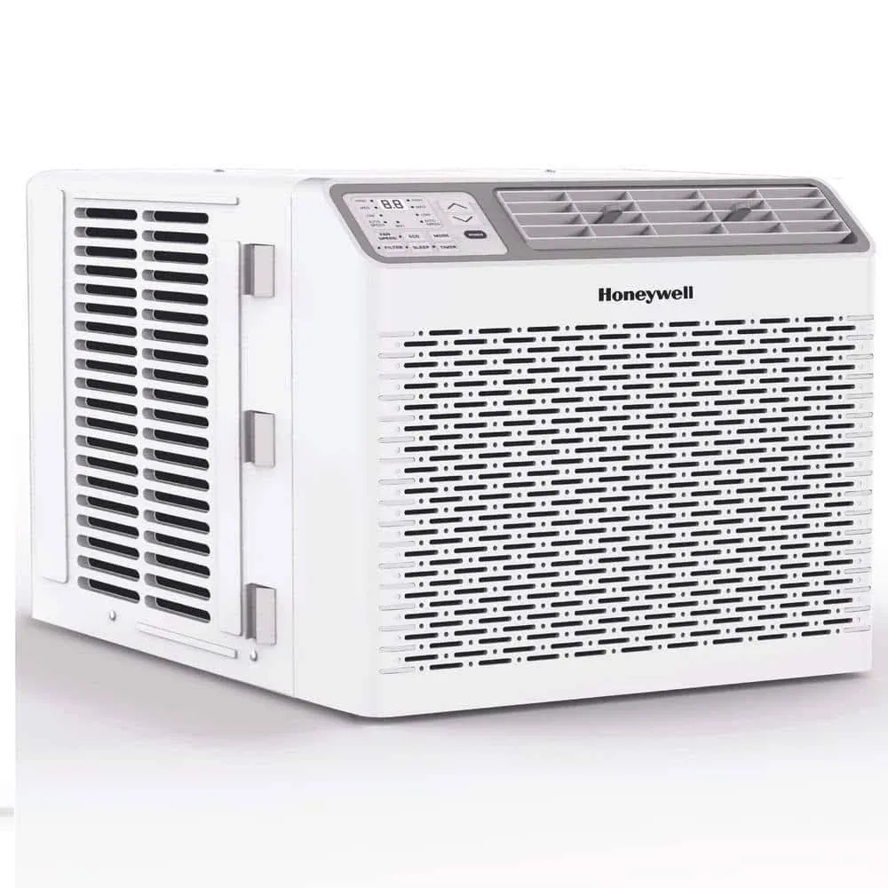 Honeywell HAC12 12,000 BTU Digital Window Air Conditioner, Remote, LED Display, 4 Modes, Eco, 550 Sq. ft. Coverage