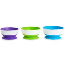 Toddler Feeding Suction Bowls Babies Children Safe Eating No Mess Quick Release