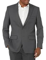 Haggar Men's Travel Performance Tailored Fit Stretch Suit Jacket