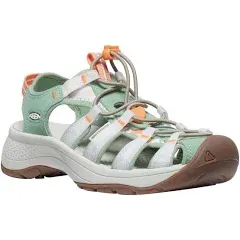 KEEN Astoria West Trail Sandal Women&#039;s Size US 10 Grey/Coral