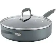 Anolon Advanced Home Hard-Anodized Nonstick 5-Qt. Saute Pan with Helper Handle