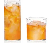 Libbey Miles 16-Piece Tumbler and Rocks Glass Set