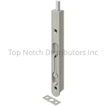 Deltana 7FBZ15 7 in. Flush Bolt- Satin Nickel - Zinc