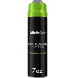 Gillette Labs Rapid Foaming Shave Gel for Men