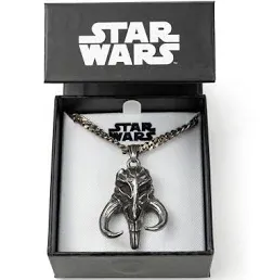 Star Wars Mandalorian Mythosaur Skull Pendant Necklace