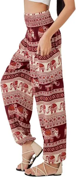 Joob Joob Boho Pants for Women - Hippie Harem Pants Women - Womens Yoga Pants – 