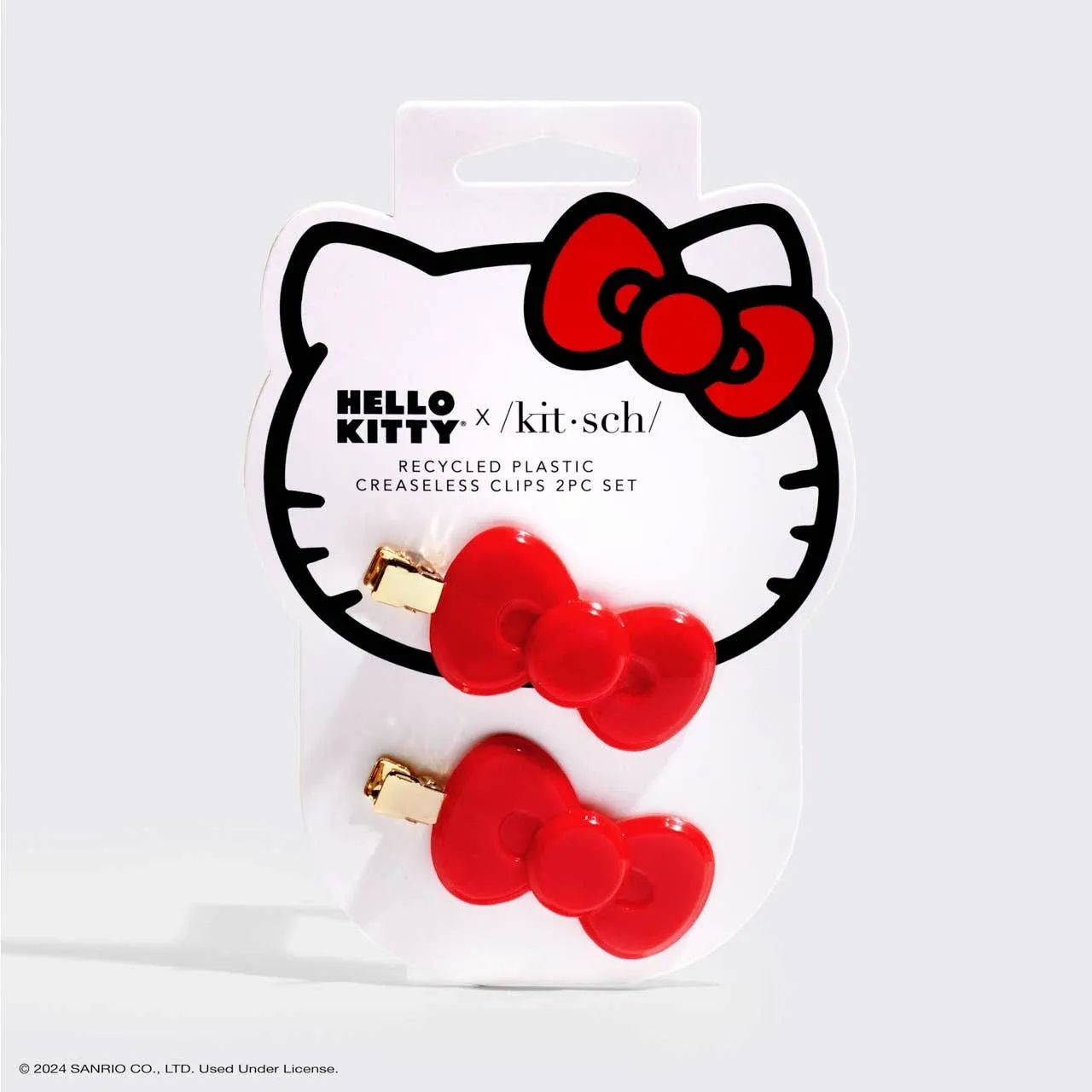 HELLO KITTY X KITSCH hair pins NWT