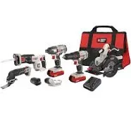 Porter-Cable PCCK617L6 20V Max Cordless Lithium-Ion 6-Tool Combo Kit